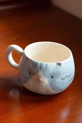 Un Studio x Ye Zi | Cat Mug (Assorted Colours)