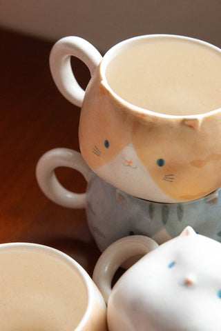 Un Studio x Ye Zi | Cat Mug (Assorted Colours)