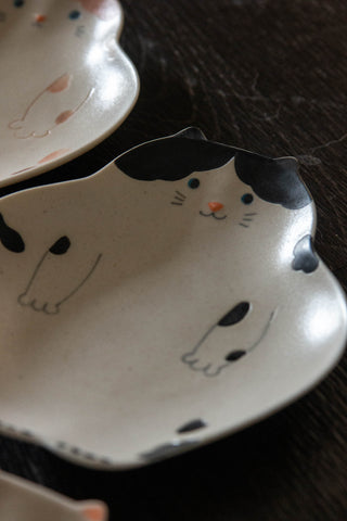 Un Studio x Ye Zi | Cat Snack Plates (in 6 Colours)