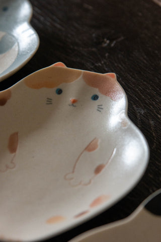 Un Studio x Ye Zi | Cat Snack Plates (in 6 Colours)