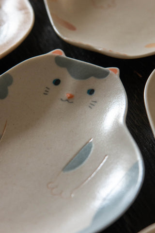 Un Studio x Ye Zi | Cat Snack Plates (in 6 Colours)