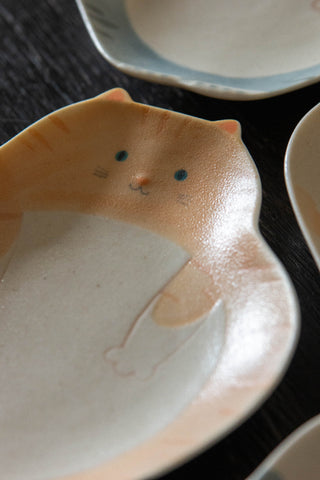 Un Studio x Ye Zi | Cat Snack Plates (in 6 Colours)