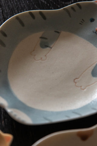 Un Studio x Ye Zi | Cat Snack Plates (in 6 Colours)