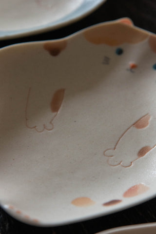 Un Studio x Ye Zi | Cat Snack Plates (in 6 Colours)