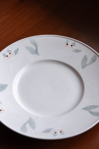 Un Studio x Ye Zi | Cat Flat Plate (in 2 Colours)