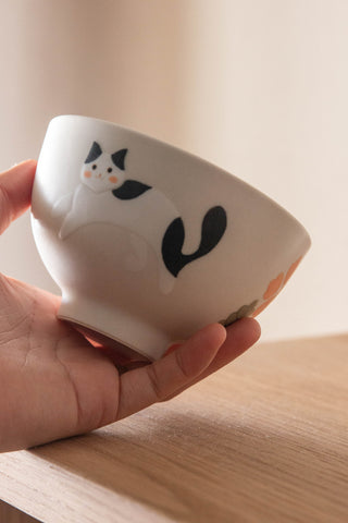 Un Studio x Ye Zi | Cat Rice Bowls (in 2 Colors)