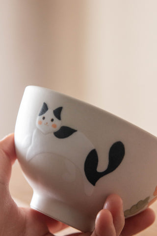 Un Studio x Ye Zi | Cat Rice Bowls (in 2 Colors)