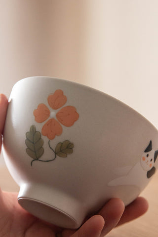 Un Studio x Ye Zi | Cat Rice Bowls (in 2 Colors)