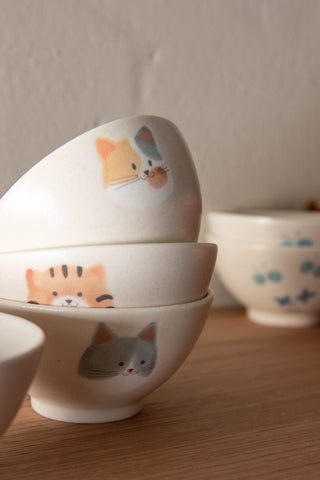 Un Studio x Ye Zi | Cat Species Rice Bowls