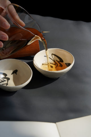 Zhang Ru Jia x Un Studio | Bamboo Kohiki Tea Cups