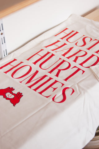 Hustle Hard Hurt Homies Casual Tee