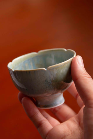 Un Studio x Ah Shu ｜Petal Lip Tea Cup