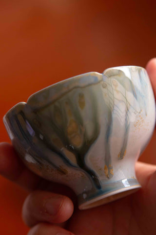 Un Studio x Ah Shu ｜Petal Lip Tea Cup