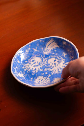 Un Studio x Cherlyn Mark ｜ Octopus in Space Trinket Dish