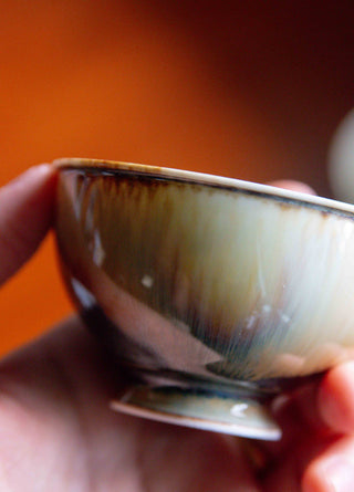 Un Studio x Ah Shu ｜Half Moon Tea Cup in Emerald City