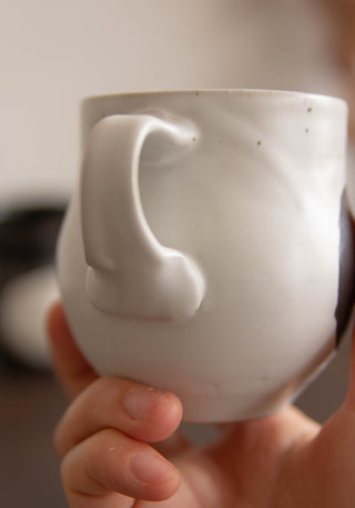 Ken Lu x Un Studio | White Mote Mug & Saucer Set