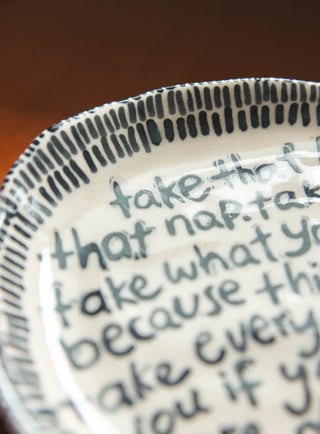 Un Studio x Cherlyn Mark ｜ Take a Break Trinket Plate