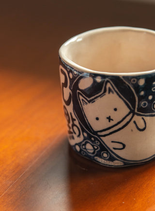 Un Studio x Cherlyn Mark ｜ 爱自己多一点 Cat Pinched Cup