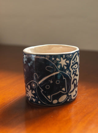 Un Studio x Cherlyn Mark ｜ 爱自己多一点 Cat Pinched Cup
