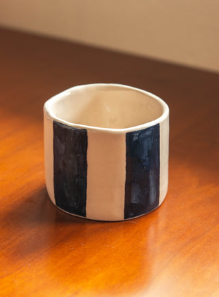 Un Studio x Cherlyn Mark ｜Striped Quote Pinched Cup