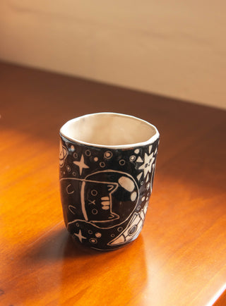 Un Studio x Cherlyn Mark ｜Cats in Space Pinched Cup