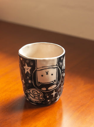 Un Studio x Cherlyn Mark ｜Cats in Space Pinched Cup