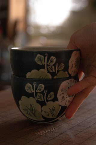 Un Studio x Otani Momoko | Pink Chrysanthemum Bowl