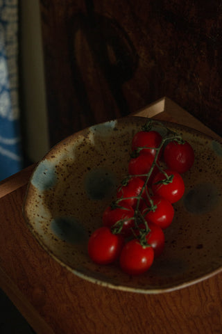 Ken Lu x Un Studio | Medium Footed Plates (Colorful Spots Series)