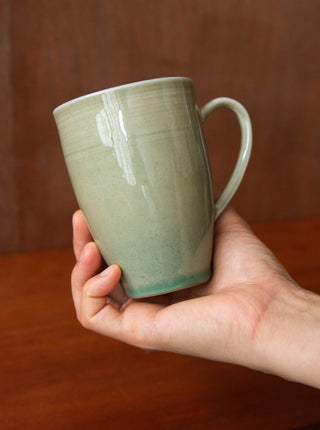 Un Studio x Two Potters｜Medium Mugs in Green Celadon