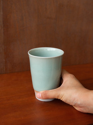 Un Studio x Two Potters｜Medium Cups in Light Blue Celadon