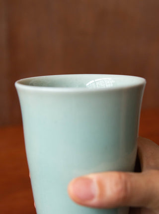 Un Studio x Two Potters｜Medium Cups in Light Blue Celadon
