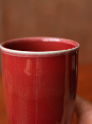Un Studio x Two Potters｜Large Cups in Copper Red